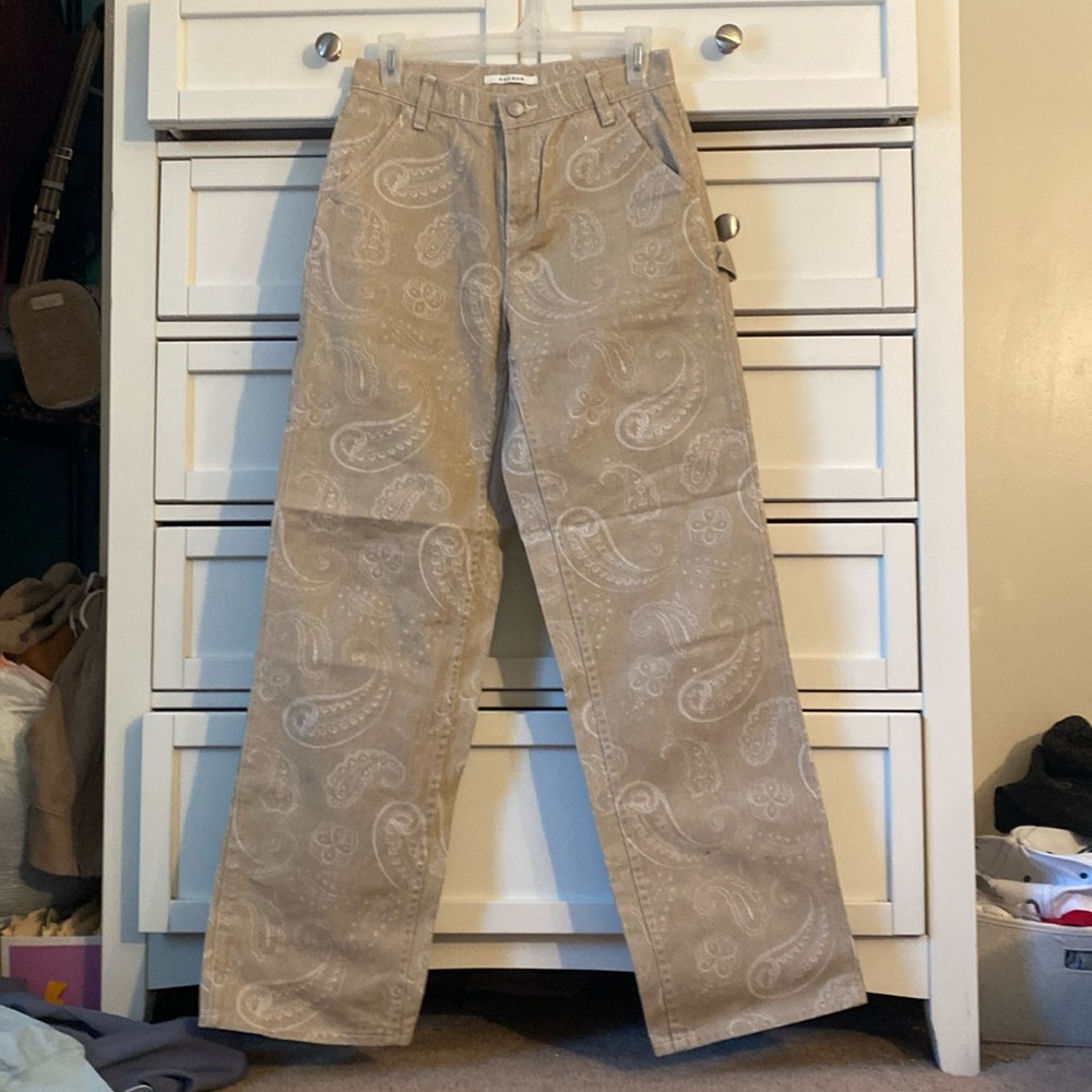 Pacsun paisley jeans